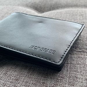 MEN’S JACK SPADE LEATHER WALLET.